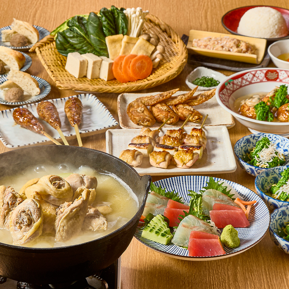 選べるお鍋コース飲み放題付イメージ